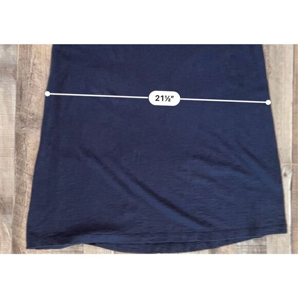 Lilly Pulitzer Surfcrest Rolled Sleeve Knit Swing Dress Navy Blue sz MEDIUM - Picture 7 of 12